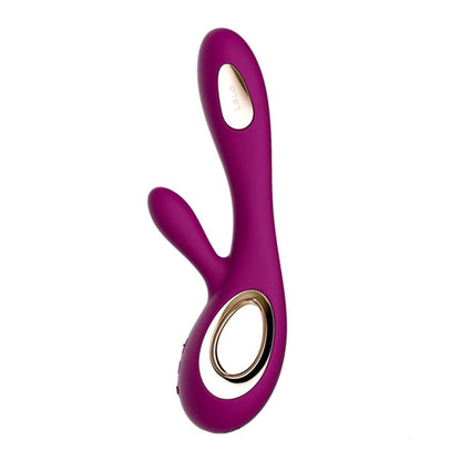Soraya Wave - Vibromasseur rabbit point G et clitoris - Rose profond