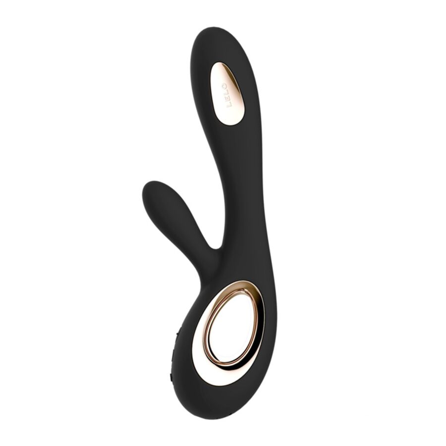 Soraya Wave - Vibromasseur rabbit point G et clitoris - Noir
