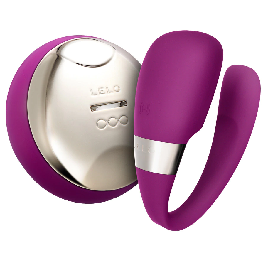 Tiani 3 - Stimulateur connecté pour couples - Rose profond
