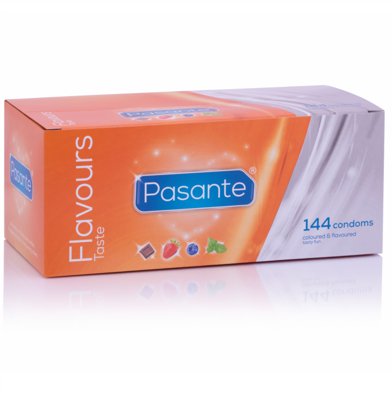 PASANTE - LES SAVEURS DE PRÉSERVATIFS 144 UNITÉS