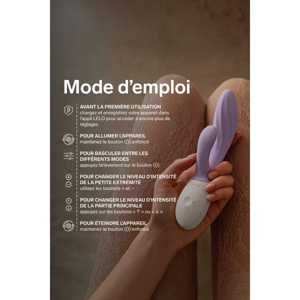Lelo Ina Twist - Vibromasseur clitoridien et point G - Rose