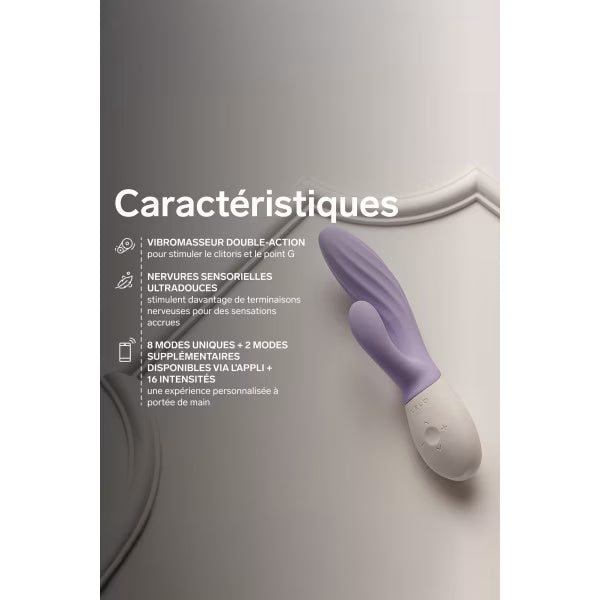 Lelo Ina Twist - Vibromasseur clitoridien et point G - Rose