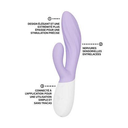 Lelo Ina Twist - Vibromasseur clitoridien et point G - Rose