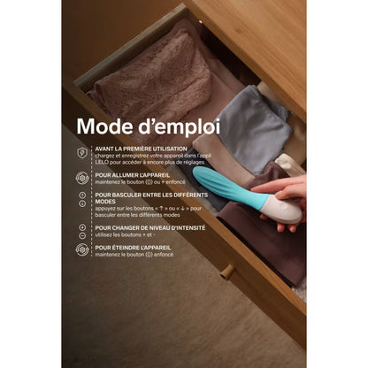 Lelo Mona Twist - Stimulateur point G connecté - Turquoise