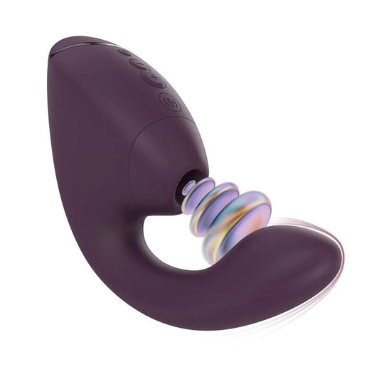 Womanizer Next Duo - Stimulateur clitoris et point G - Violet foncé